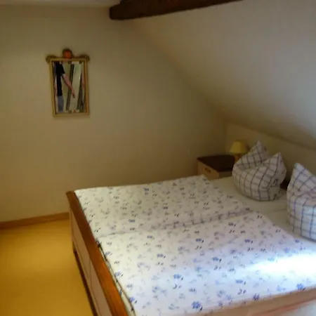 Apartamento Ferienhaus Zur Alten Burg Loesenich Lösnich